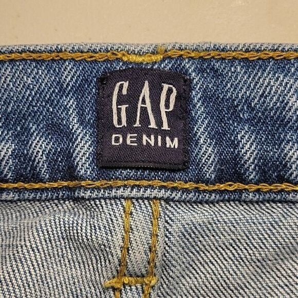 Gap Denim True Skinny Distressed Jeans Sz 27R - Picture 6 of 9